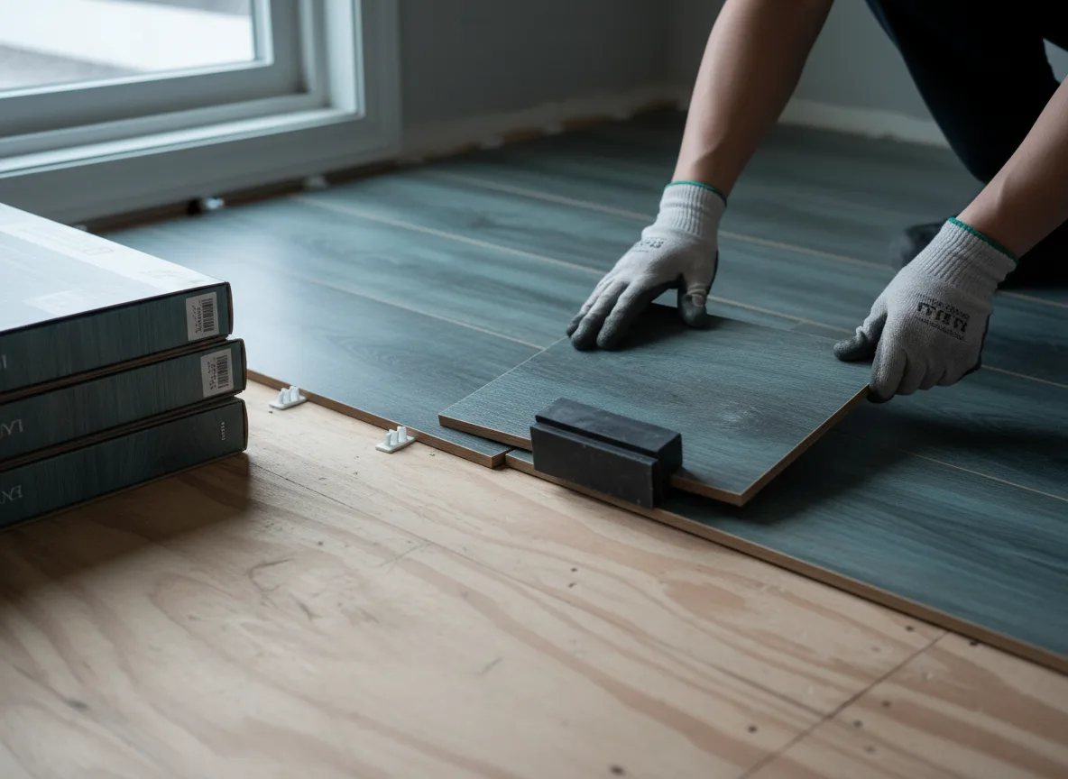 Luxury Vinyl Plank Installation company in Blue Mountain, MS